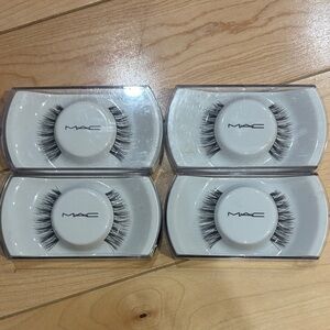 MAC Cosmetics False Eyelashes #10 LOT 4 pairs lashes makeup MUA new
